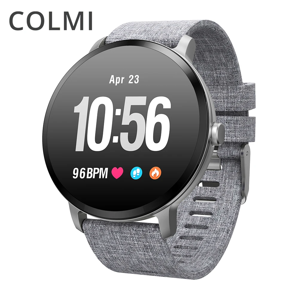 

Colmi V11 round touch screen smart watch with bluetooth sleep monitor android 4.0 sport watch