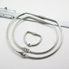 Various Sizes Silver Metal Screw Lock D Rings Hooks