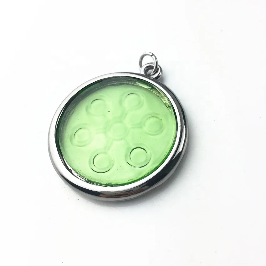 

Manufacturer Nano Quantum Bio Energy Pendants Charms Quantum Scalar Pendants, Green