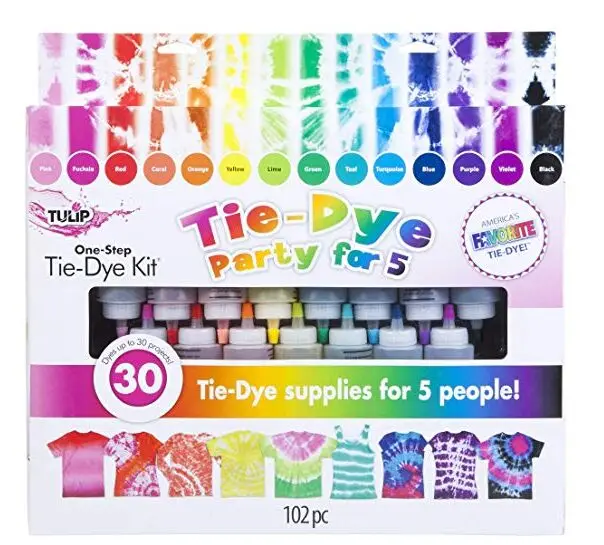 
12 Colors Tie Dye Paint, Permanent Tie Dye Kit For Kids 