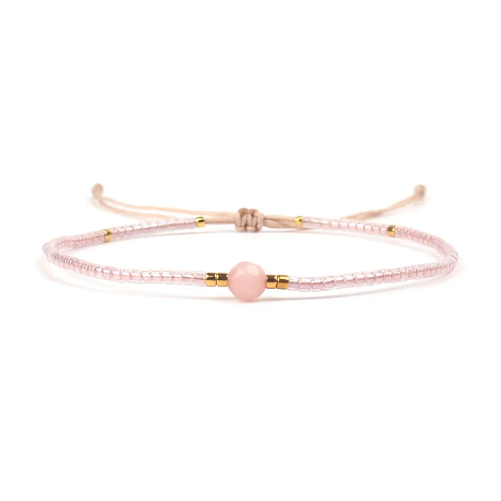 

Simple chinese bracelet fashion pink bracelet wholesale jewelry bracelets