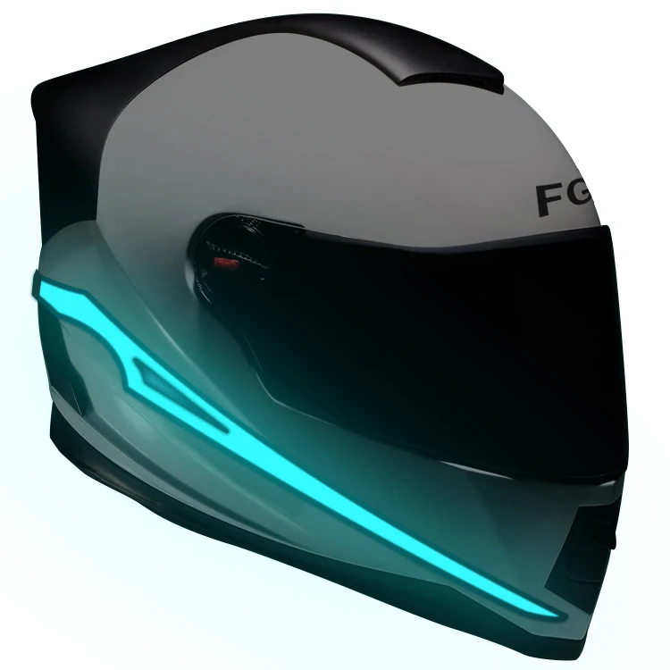 
New arrival cool shapes led helmet motorcycle riding led helmet light  (62096954840)
