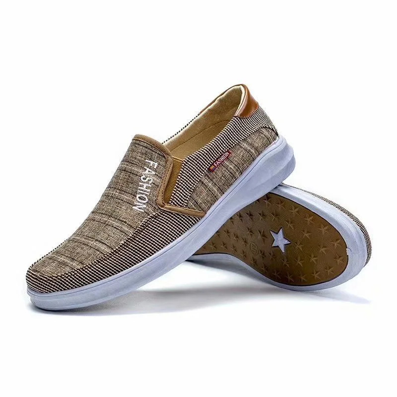 

Fashion New Youth New Beijing Traditional Cloth Shoe soft bottom canvas casual shoes