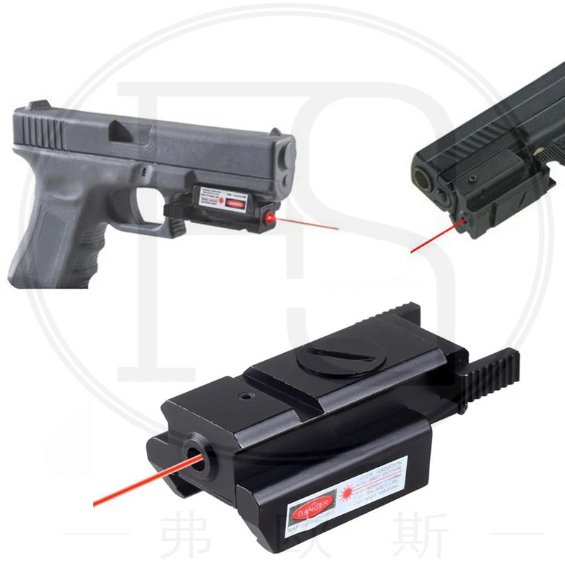 

Glock Pistol Waist Holster Light Bearing Mini Red Dot Laser Military Combat Airgun Rifle Sight For 20mm Rail Gun