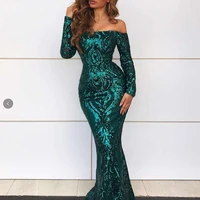 

2019 Wholesale High Quality Elegant Fashion Evening Dress Formal For Muslim Women Prom Dress