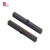 Hot sale 2.54mm dual row straight with cap and H5.0mm connector Female Header connector