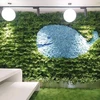 Decoration reindeer Green moss stabilized Preserved Moss Wall