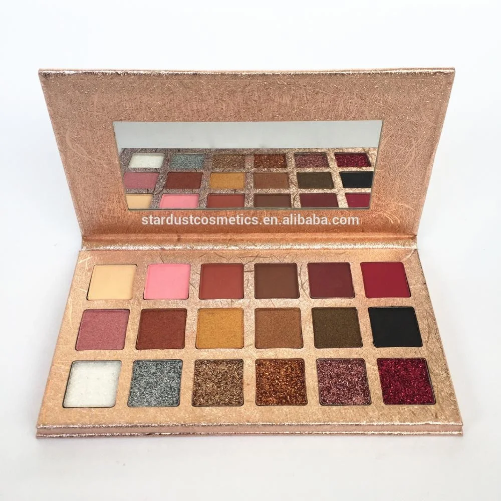 

2019 new 18 color eyeshadow palette hot sale private label Logo OEM