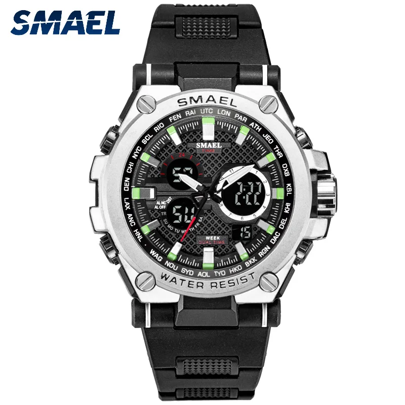 

SMAEL new men quartz wrist watch 1709 waterproof sport digital watch