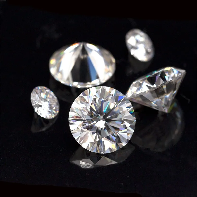 

8 Hearts 8 Arrows Cut Factory Direct Price Wholesale Jewwley Loose Moissanite diamond