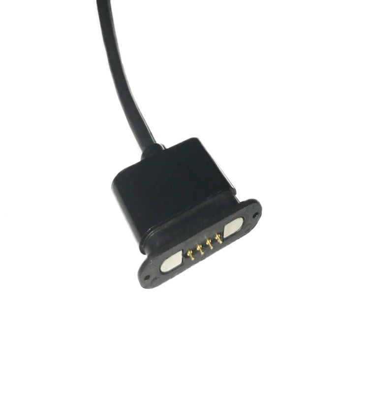 
4 Pin Magnetic Connector 4 Pin Pogo Pin To Usb Cable,PCB 4Pin Connector Male Female Connector Smartwatch 