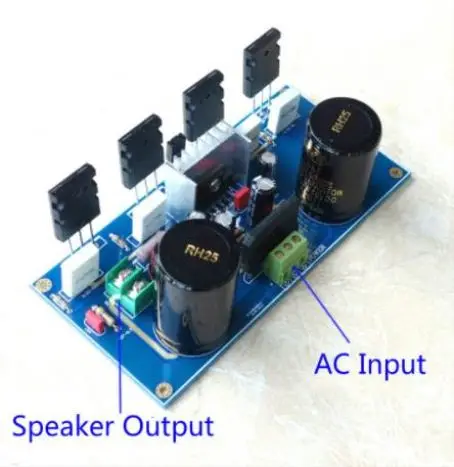 
Amplifiers Audio Board DIY Kits UPC1342V 220W Dual Mono Split Amplifier Spare Parts 