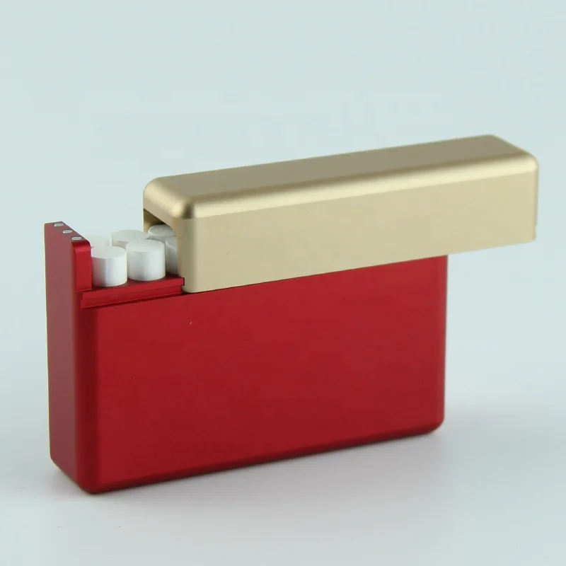 
Aluminium alloy electronic cigarette cartridge storage box 