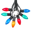 Christmas 25ft C7 C9 25 Lights Color Incandescent String Lights