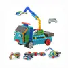 RC Robot Kit for Kids 4 in 1 Robot Vehicle Building Toy Kit - STEM Toy Includes Build Your Excavator Motorcycle Truck or Trailer