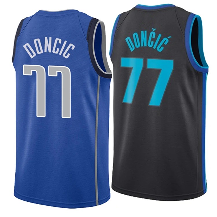 

Customized 2018 Latest Design Basketball Shorts Stitched #77 Luka Doncic Basketball Jersey/ Uniform, N/a