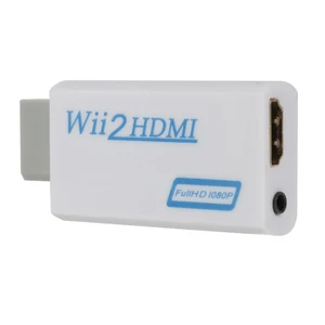 Wii to HDMI Converter Output Video Audio Adapter Supports All WII Display Modes