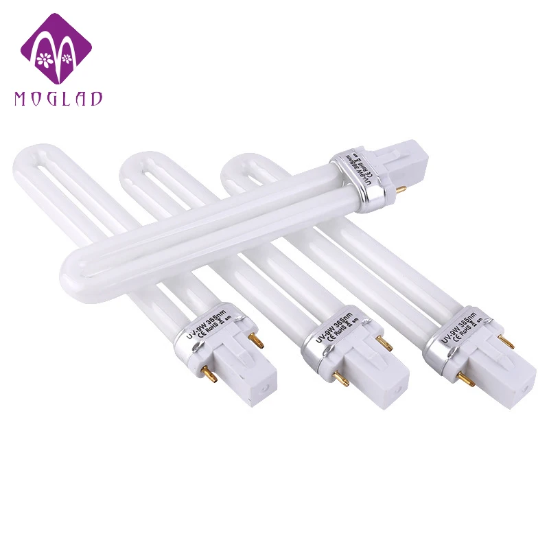 

9w nail art lamp bulbs use for nail art lamp, White