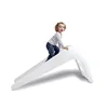 Hot Sale Preschool Flat Pack Furniture White Children's Slide Kids Plywood Slides
