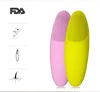 2019 cheapest hot selling MINI little pepper shape cute pensonalsample silicone face cleansing brush Waterproof Cosmetic facial