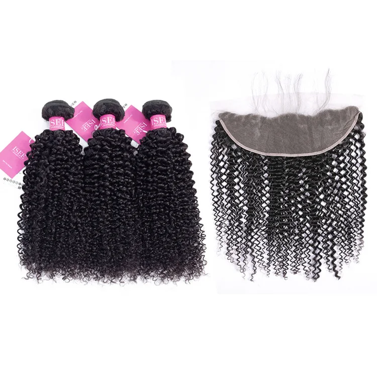 

Raw Indian Cuticle Aligned Curly Human Hair Directly From India