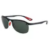 /product-detail/fashion-g15-dark-green-lens-rimless-polarized-sports-sunglasses-62092954135.html