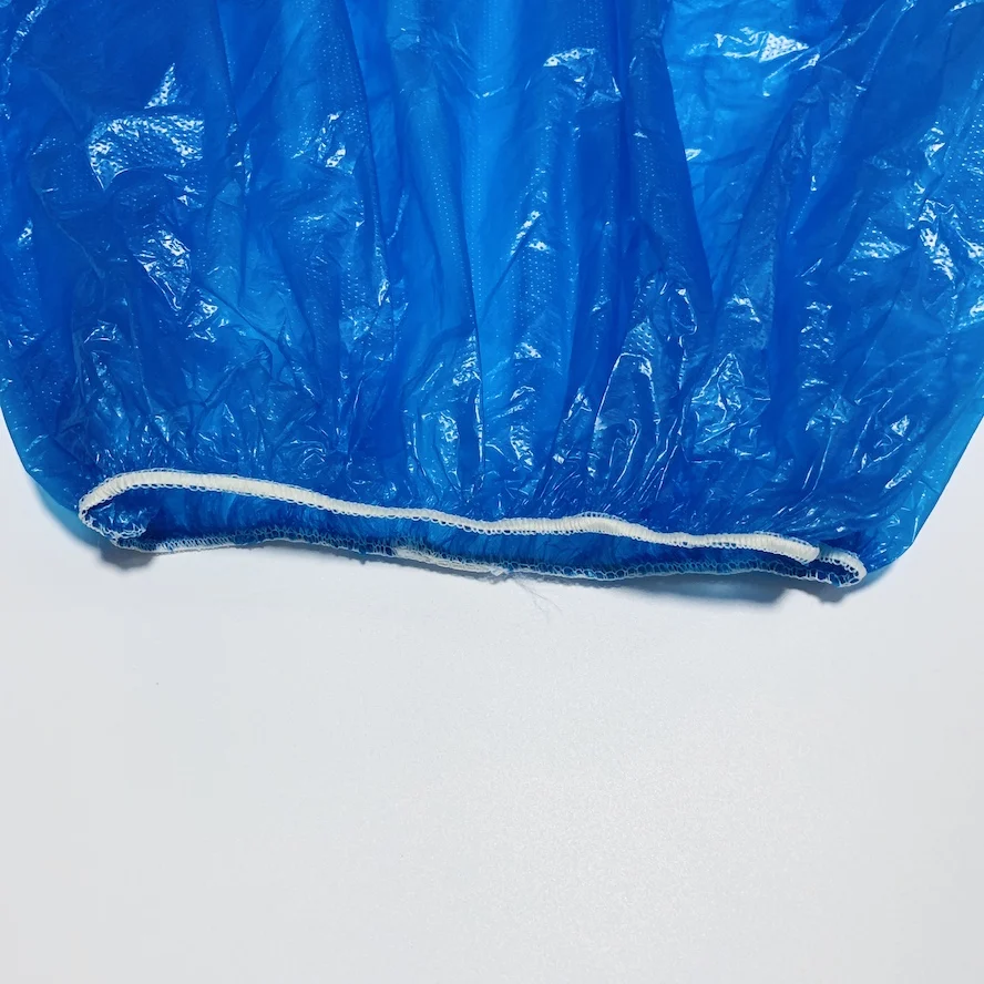 
food grade LDPE plastic bag with elastic band opening 
