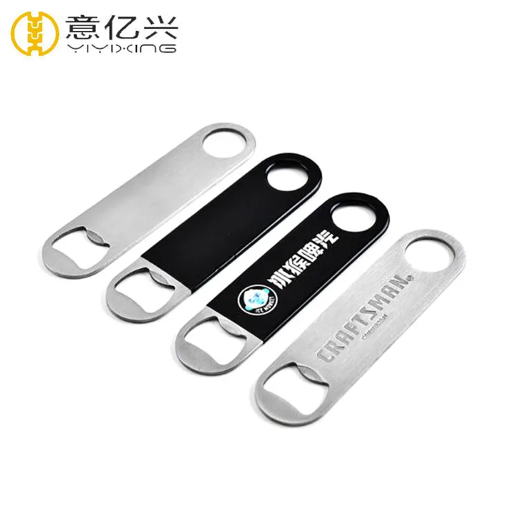 

Custom Bar Blade Sublimation Beer Speed Bottle Opener With Vinyl Covered