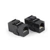 RJ45 utp modular keystone jack inline female connector 8p8c rj45 cat6 inline coupler
