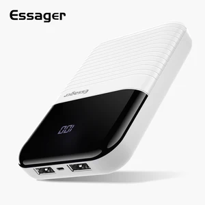 Essager 10000mAh Portable Power Bank LED Light