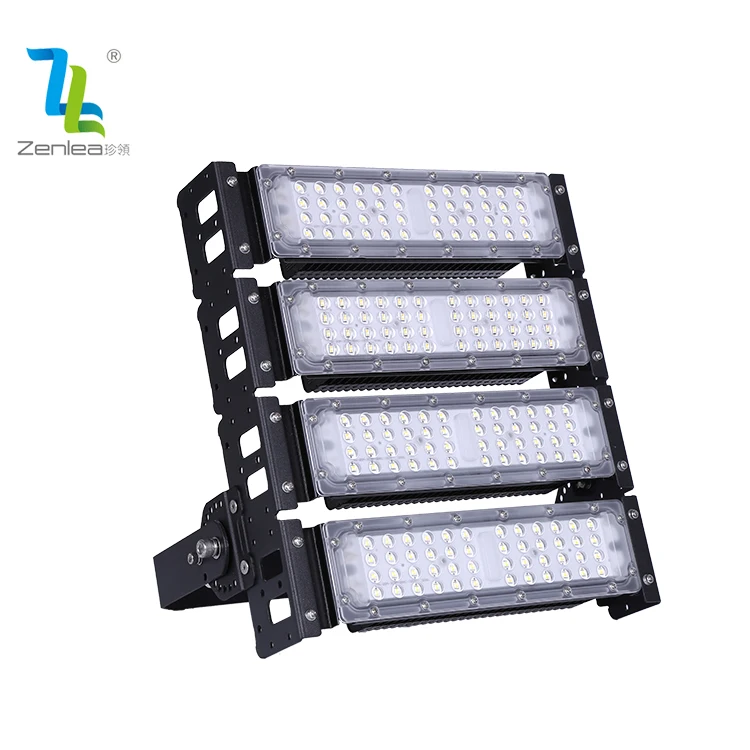 
Bridgelux chip 100w 150w 200w 250w 300w aluminum ip65 black housing high mast light 