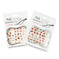 

Good Quality Quick And Easy To Apply Newest Custom Nail Decal Sticker Finger Nail Art Fashion Gel Nail Sticker