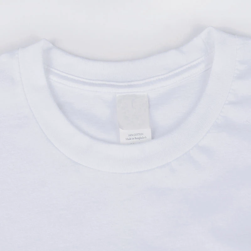 

Ready To Ship Men 100% Cotton Cool Summer White T-shirt