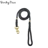 Best sellers products 1.2cm running handmade polyester cotton braided rope dog leash