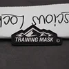 Creative custom embossed 3D rubber label design pvc labels