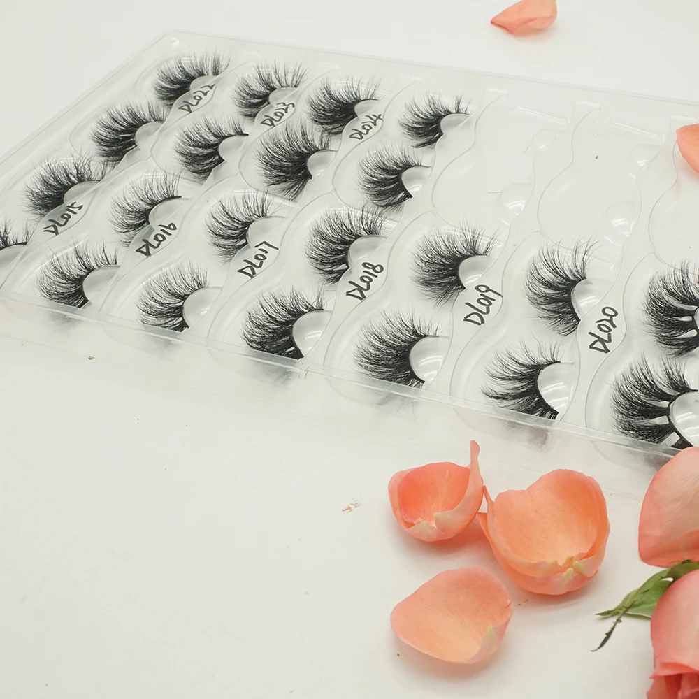 

Wholesale 3d mink eyelash 25mm mink eyelashes with lash packaging box, N/a