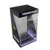 Custom LED Vape Cartridge Display Case/30ml E liquid E juice Bottles Display/4 Shelves Counter Top Acrylic E liquid Display Case