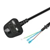 fused bs plug uk power cable, cord set domestic use