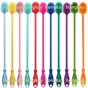 Image of Amazon best sell silicone bottle brush