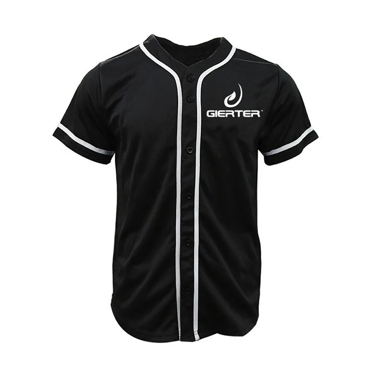 

New Design Custom Men Baseball Jersey Printing