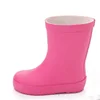 Top quality grade China manufacture soft skidproof outsole fashion kids rubber gumboots waterproof rain boots outdoor wellington