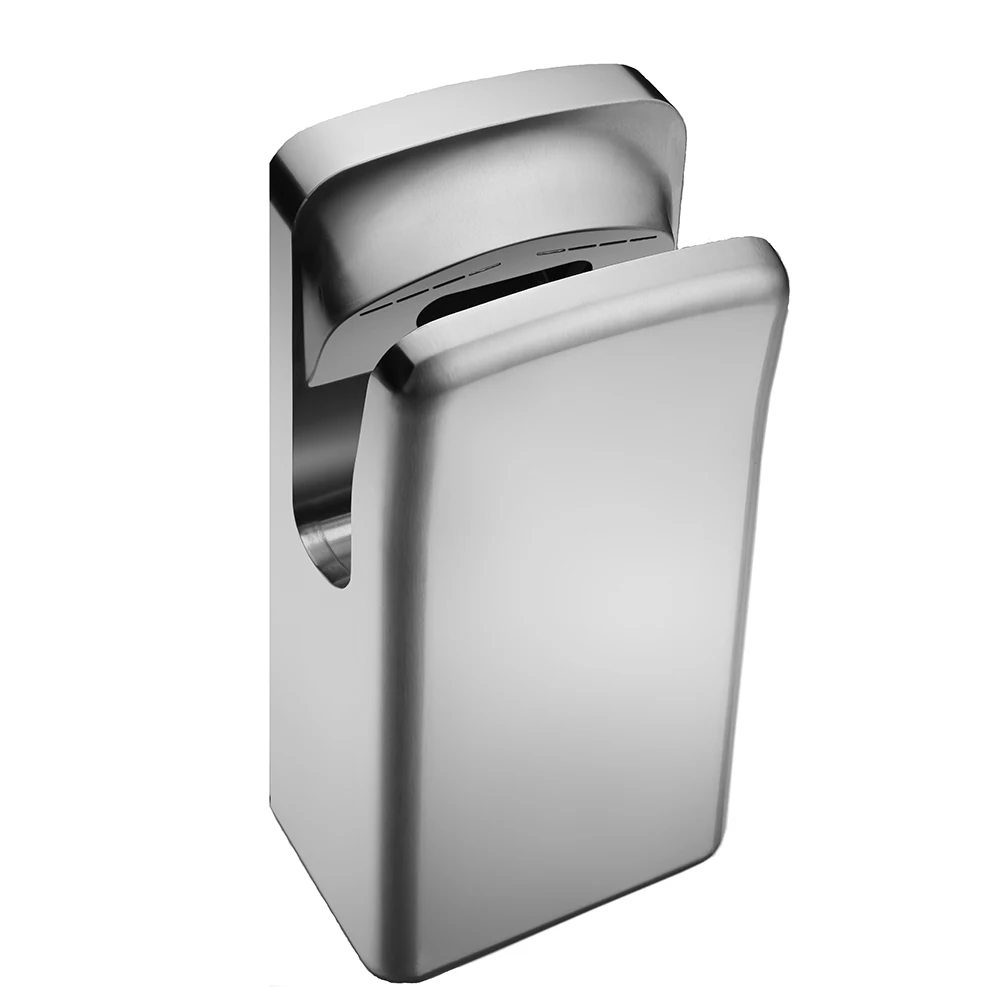 
Bathroom Stainless Steel 304 Material Double sided Jet Hand Dryer 