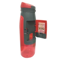 

New Style Gym Exercise Practical Bpa Free Leak Proof Sports Water Bottle with Card Holder