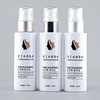custom made cosmetic packaging white 100ml lotion pump empty spray plastic bottle