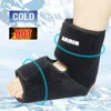Custom portable PVC reusable hot cold ice gel pack for foot
