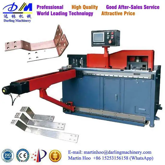 
the best seller DMNC-302K Full CNC busbar processing machine 