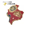 Custom Enamel Pin State Shaped Lapel Pins