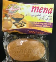 

mena turmeric and honey herbal plus vitamin E mena beaury soap for acne skin