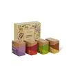 Natural Organic Moisturizing Exfoliating Scrub Handmade Soap Bar Gift Set 4
