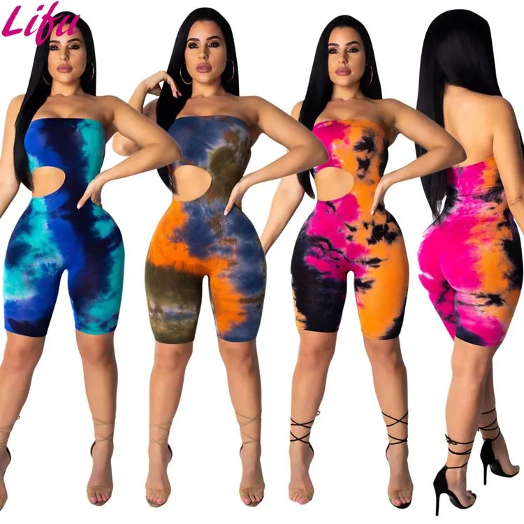 

Lifu Women Clothing Sexy Bodycon Jumpsuit Sleeveless Bodysuits for Women Clubwear, Blue/gray/fuchsia